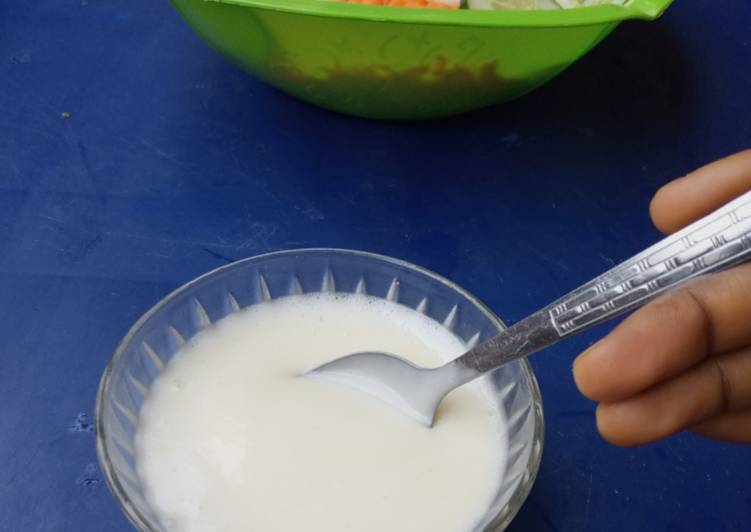 Homemade Mayonnaise (with Whisk)