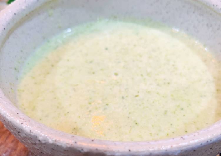 Broccoli creamy soup