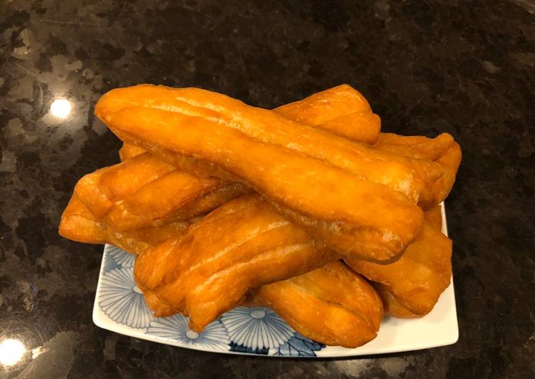 Deep Fried “Cakwe” (Chinese Crullers)