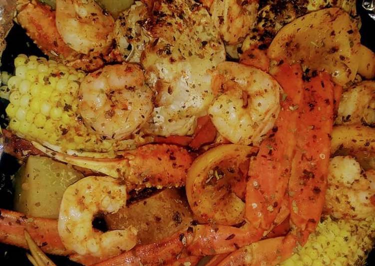 Easy seafood boil