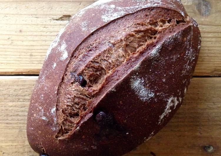 Chocolate Chunk Sourdough Bread