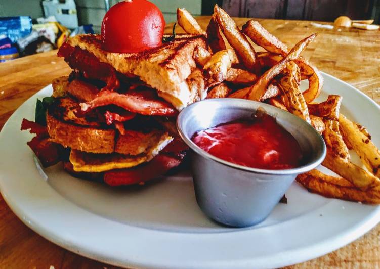 Pork Belly BLT with Hand Cut Frites
