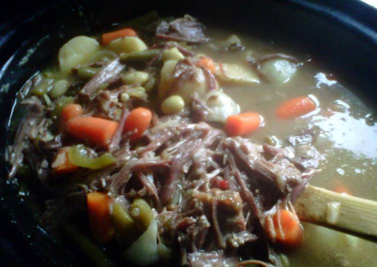 Punch Ya Mama Beef Stew Crock pot style