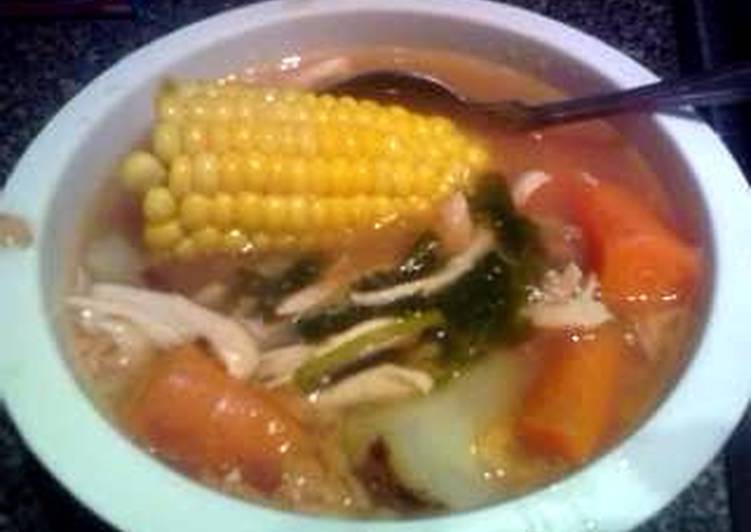 Caldo de Pollo - chicken soup
