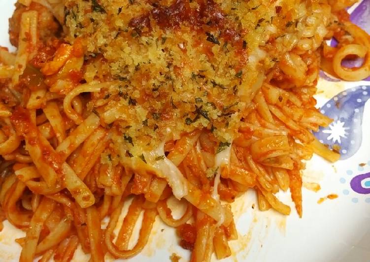 Meatball and Vegetable Spaghetti