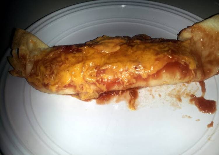 Easy Cheesy Chicken Enchilada