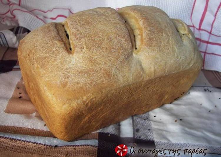 Bread with sourdough starter