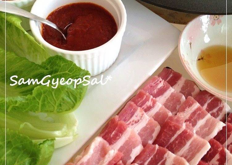 Samgyeopsal: Korean-style Pork Belly BBQ At Home