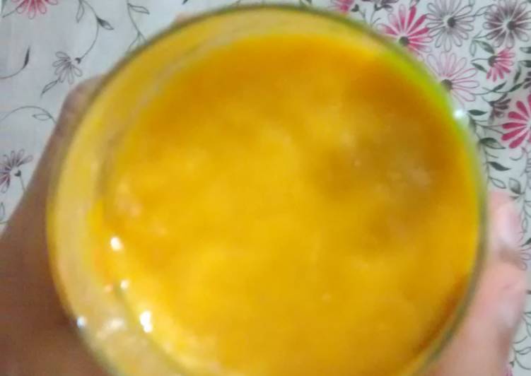 Mango smoothie to beat the heat!