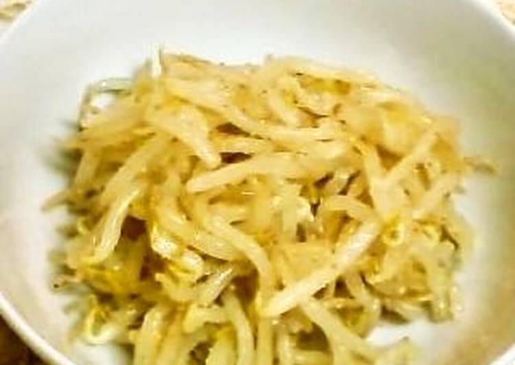 Bean Sprout Namul with Tasty Sesame Oil
