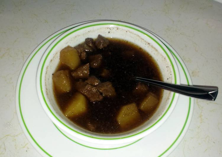 Beef Potato Soup