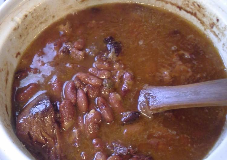 Red beans with ham