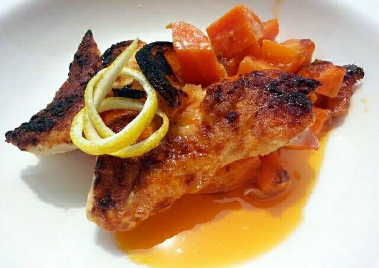 Spicy Buttered Chicken And Carrot