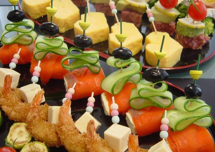 Party Hors d'Oeuvres Pinchos
