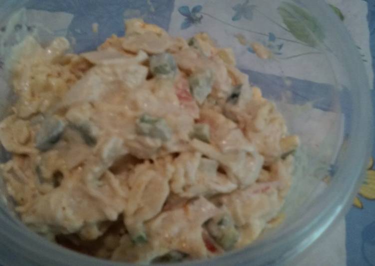 Cheesy Jalepeno Crab Salad