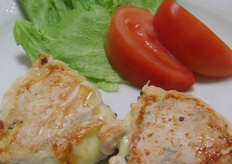 Shiso Leaf & Cheese Sandwiched in Chicken Tenderloin