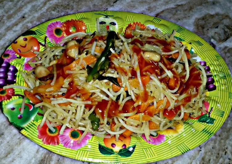 Noodles in Indian Style