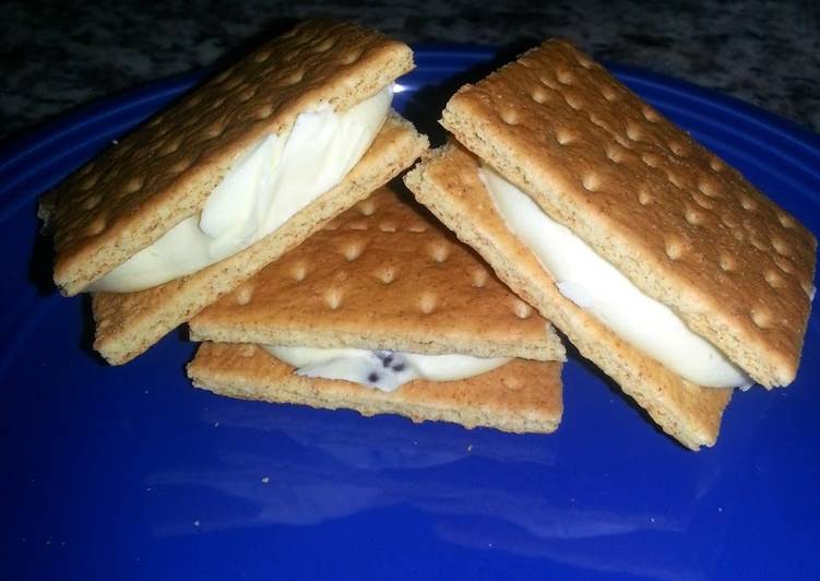 Easy Homemade Ice cream Sandwich