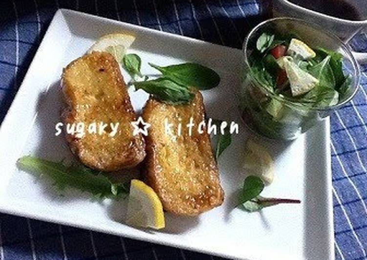 French Toast Baguettes with Shio-Koji