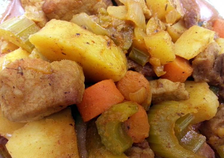Adobo Pork Tip Stew