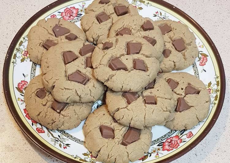 Homemade chewy cookies
