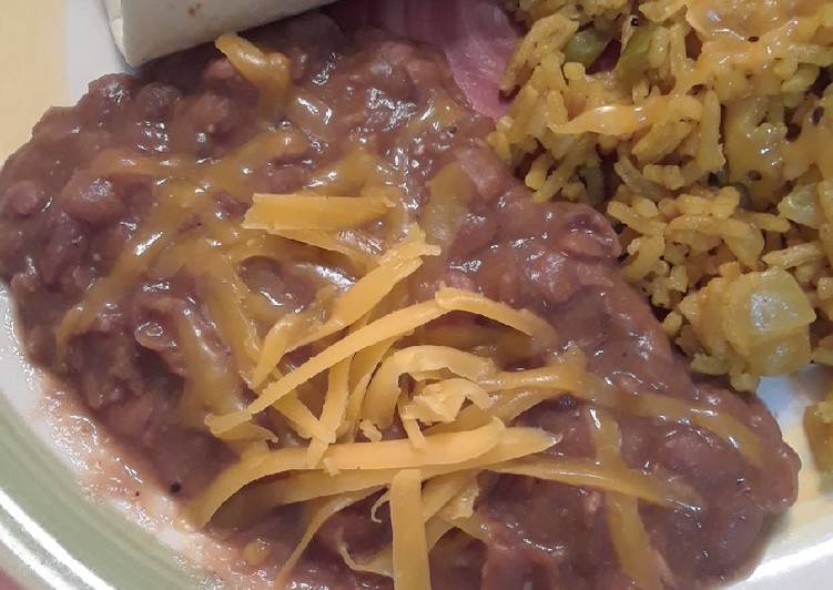 Refried Beans - Slow Cooker