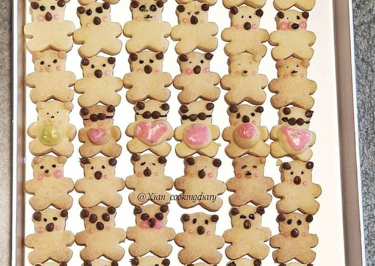 Kawaii Bear Cookies