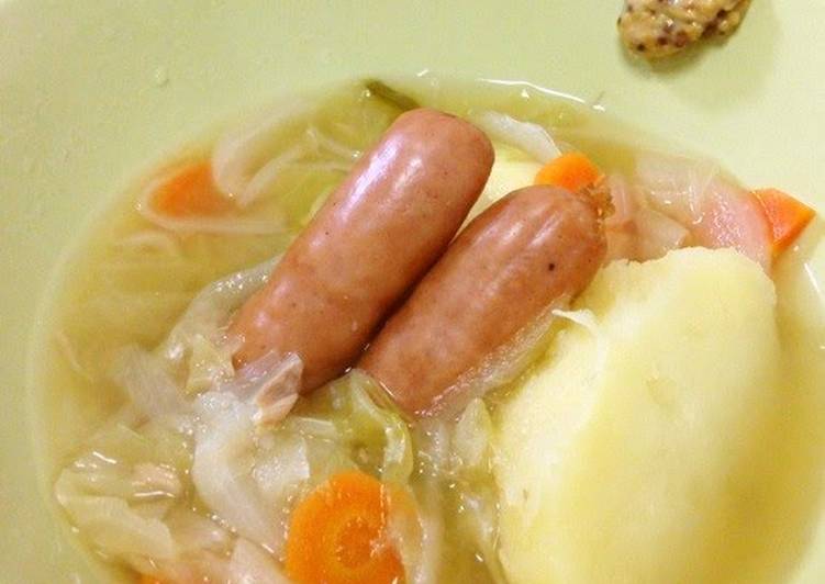 Easy Transformation Potato Pot-au-Feu Stew from Soup