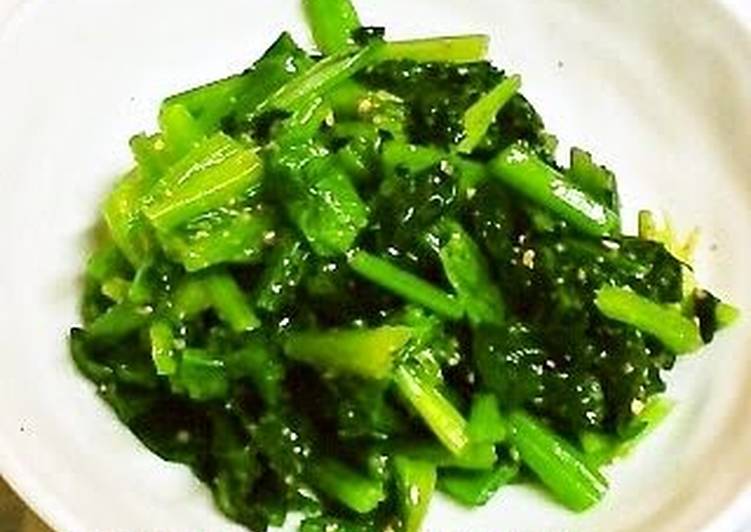 Tasty with Sesame Seeds! Spinach Namul