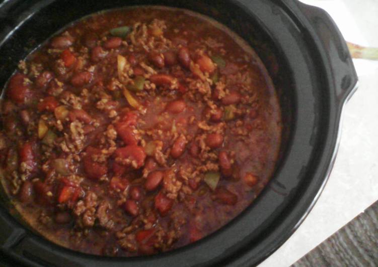 Crock Pot Chili (easy)