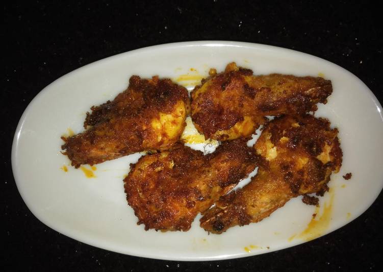 Fried prawns in Rechad Masala/paste