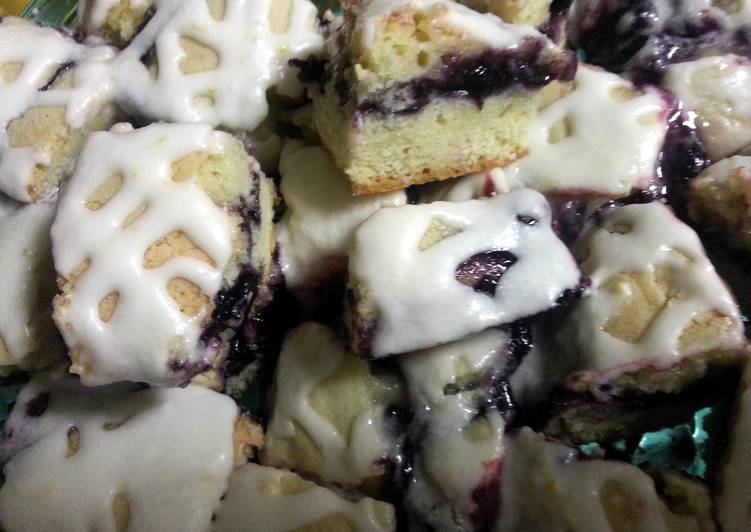 Blueberry Cookie Bars