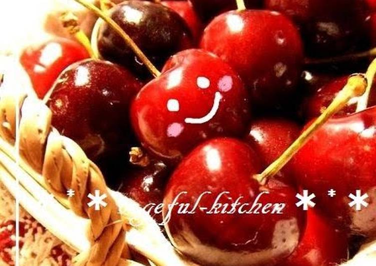 How To Pit Sweet Cherries