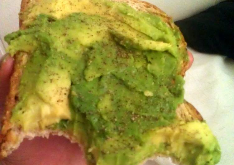easy avocado toast