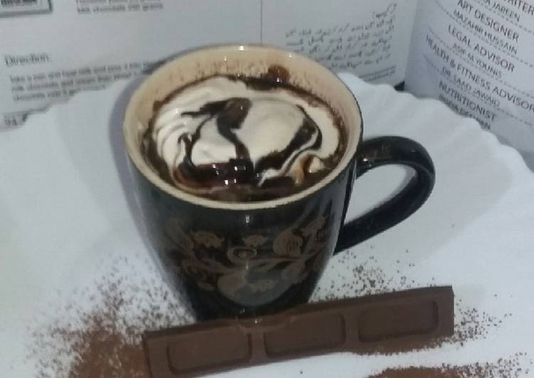 Hot chocolate creamy