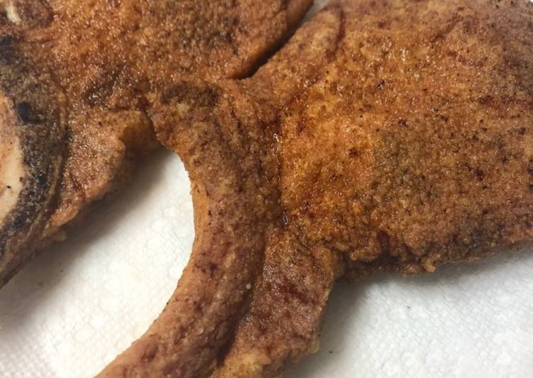 Deep Fried Pork Chops