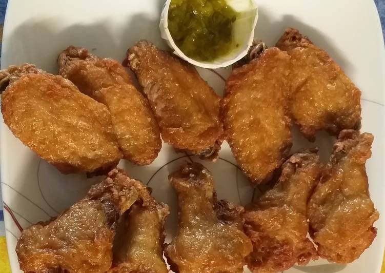 Fried Chicken Wings #Local Food Contest _Mombasa