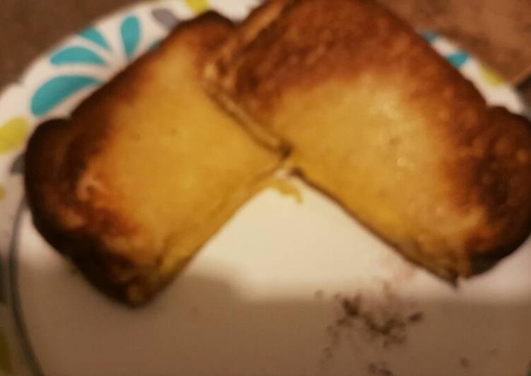 Toaster oven grilled cheese