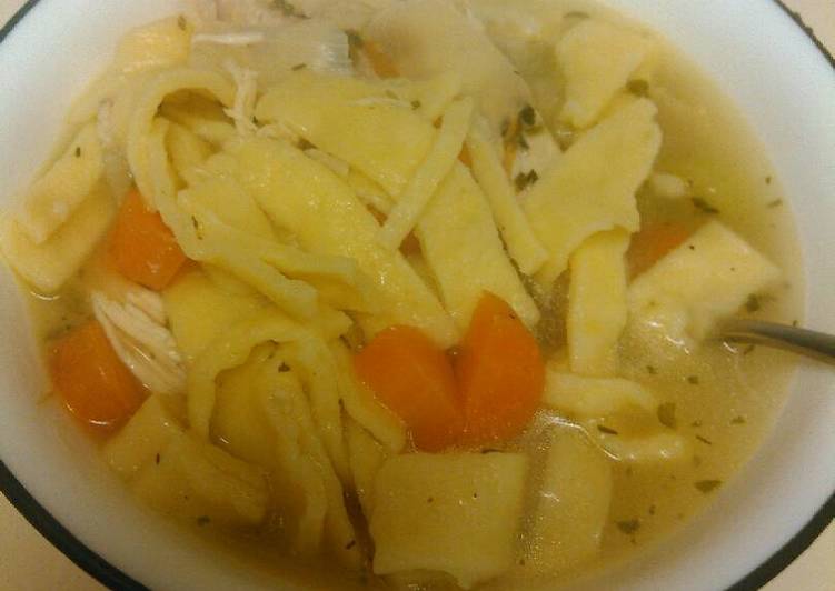 Chicken Noodle Soup (from scratch)