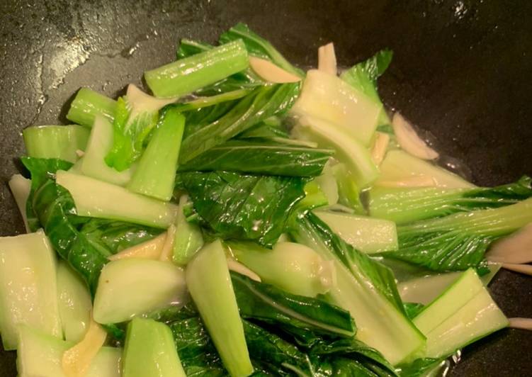 Tips：Stir fry Pak Choi like a pro