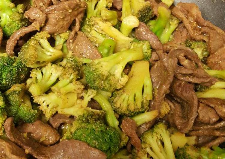 Homemade Beef and Broccoli