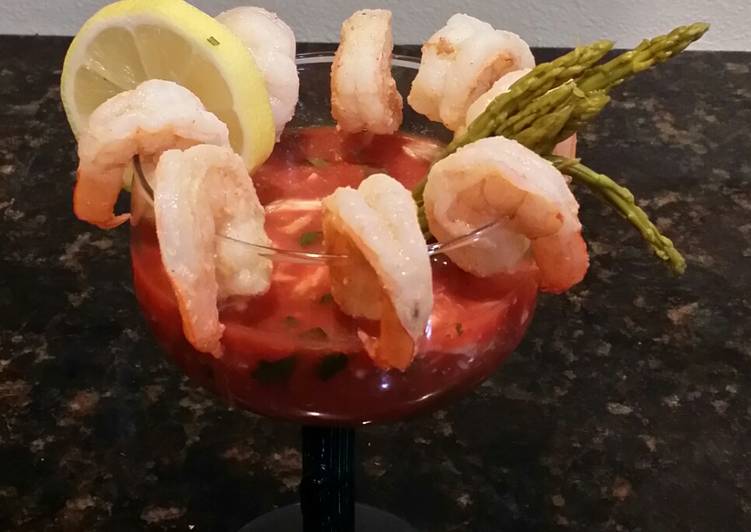 Brad's crab and shrimp cocktail