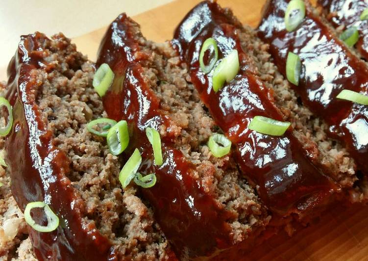 Vickys Asian-BBQ Inspired Meatloaf, GF DF EF SF NF