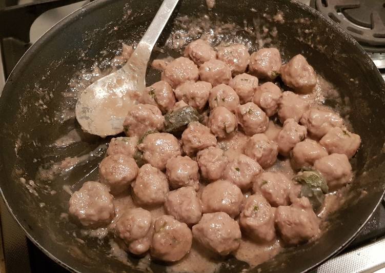 Italian meatballs aka Polpette