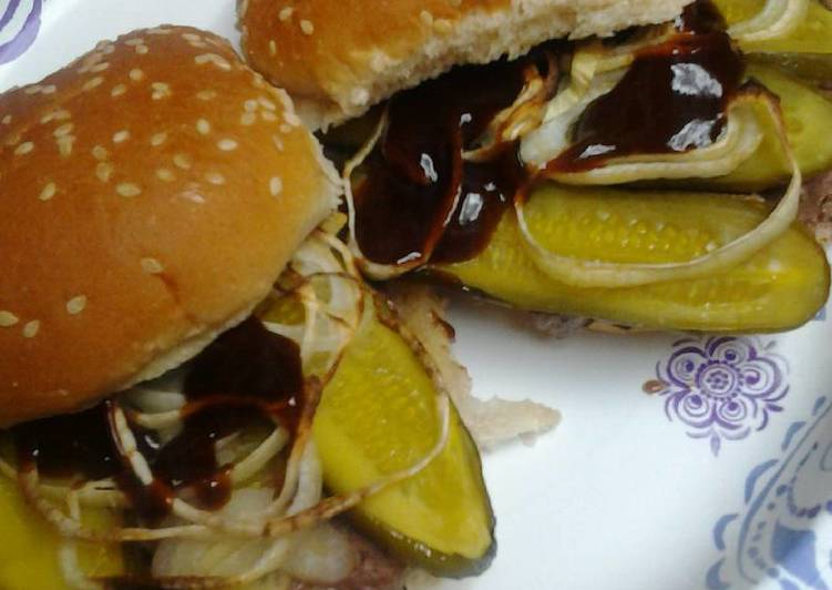 Pickled burgers