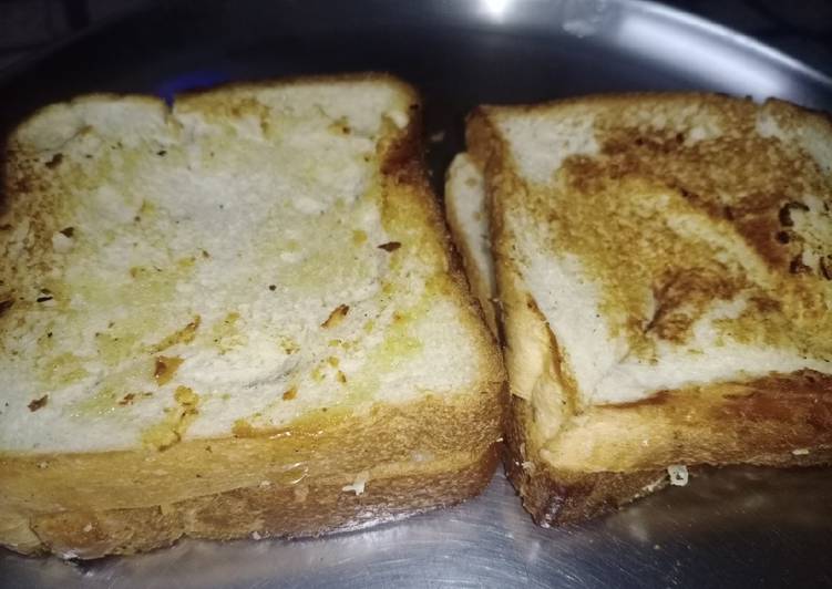Cheese Paneer Grilled Bread Sandwich